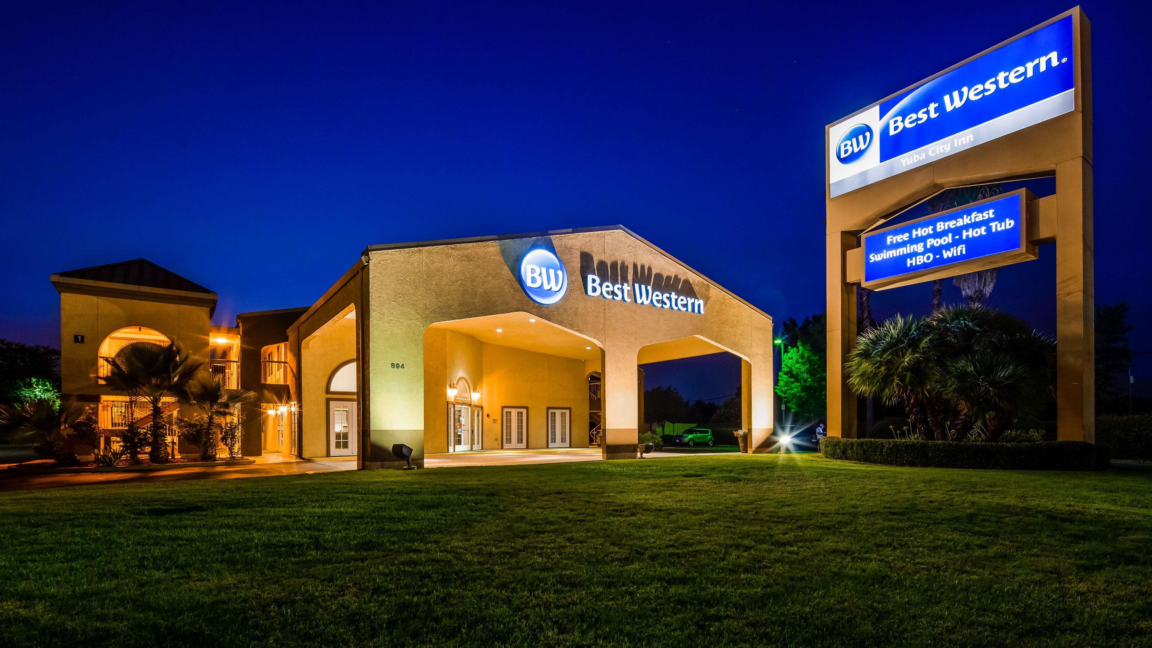 Best Western Yuba City Inn Buitenkant foto